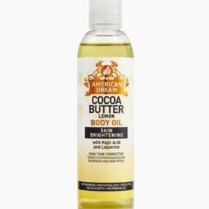 American Dream Cocoa Butter Lemon Body Oil - 200ml