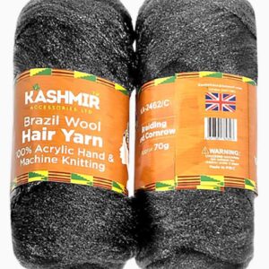 Brazil wool black 70g