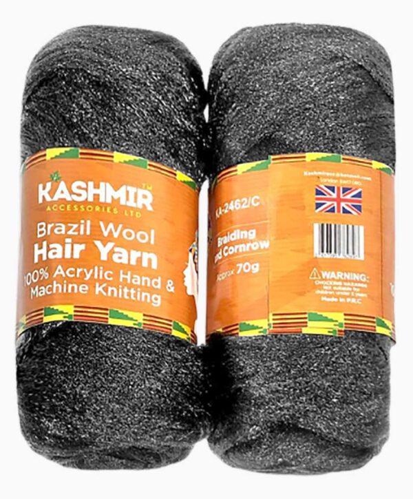 Brazil wool black 70g