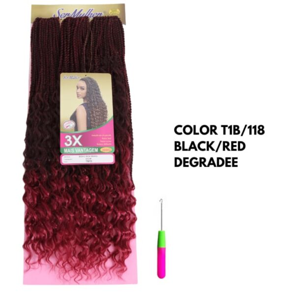 Boho Box Braids #T1B/118