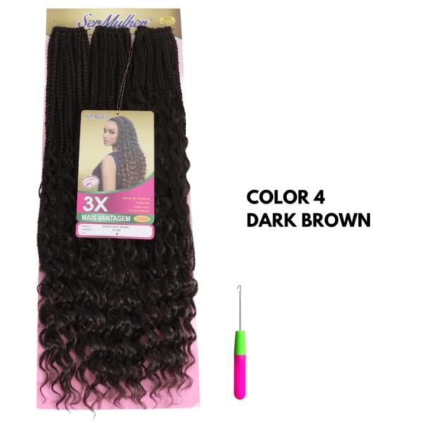 Boho Box Braids #4