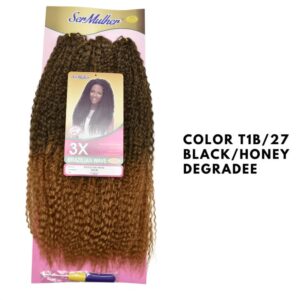 Alessia Curly Hair Extensions #T1B/27