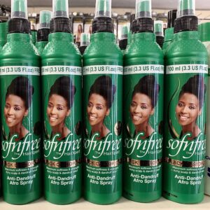 Sofnfree Anti dandruff hair spray with castor oil 350 ml
