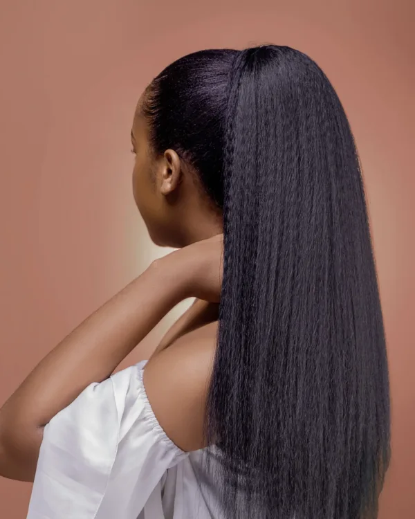 Long ponytail colour 1
